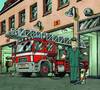 Die Feuerwehr!