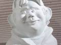Klößchen als Gipsfigur