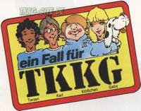 TKKG-Logo aus dem Frühjahrsbuchkatalog von 1982