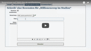 >Beispiel: Rezension auf TKKG-Site.de veröffentlichen